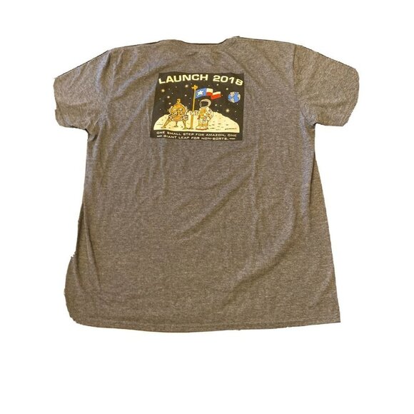 Blue T shirt Houston 3 Amazon Warehouse Launch 2018 Size XL - Picture 4 of 5